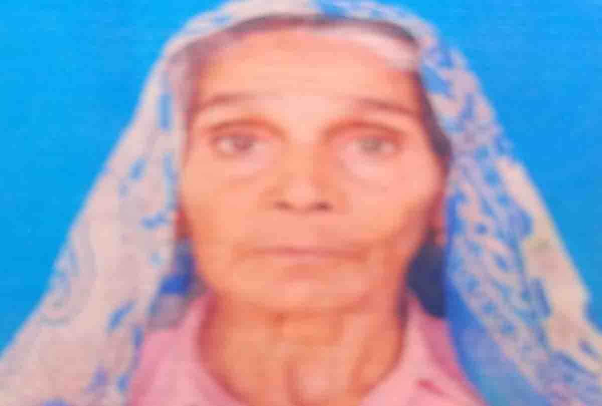 वृद्धा चंदावती की फाइल फोटो 