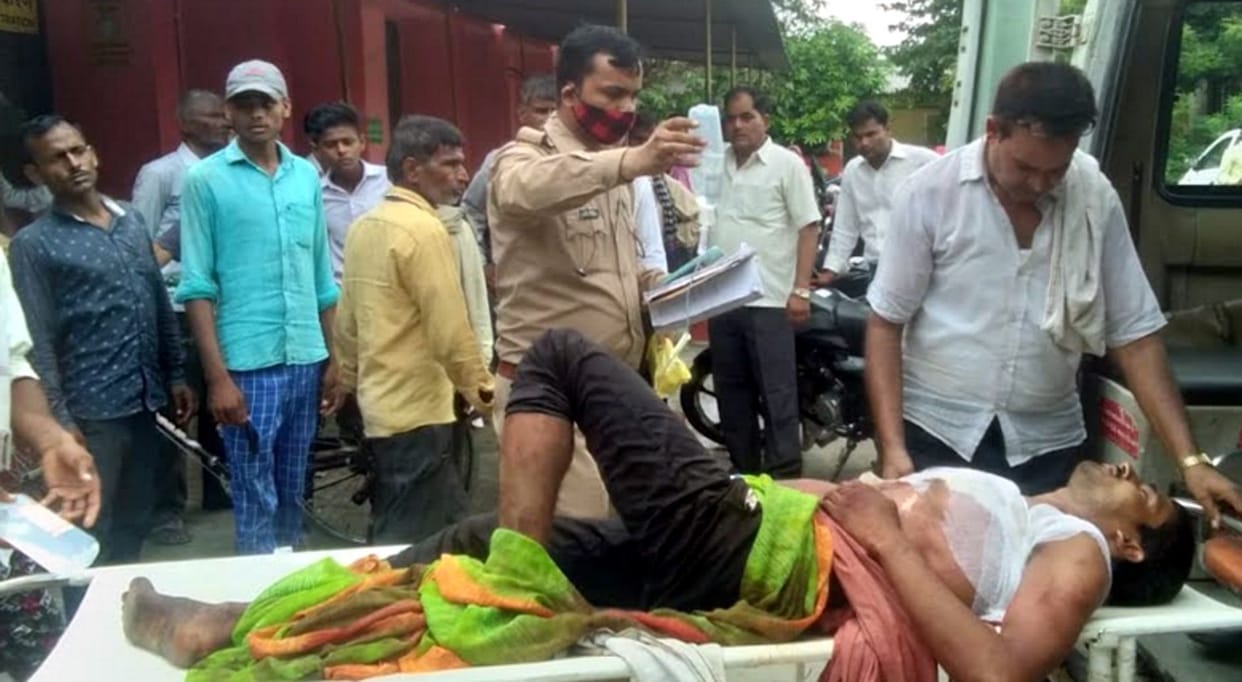 Deadly attack on mother for giving money for liquor, shot herself