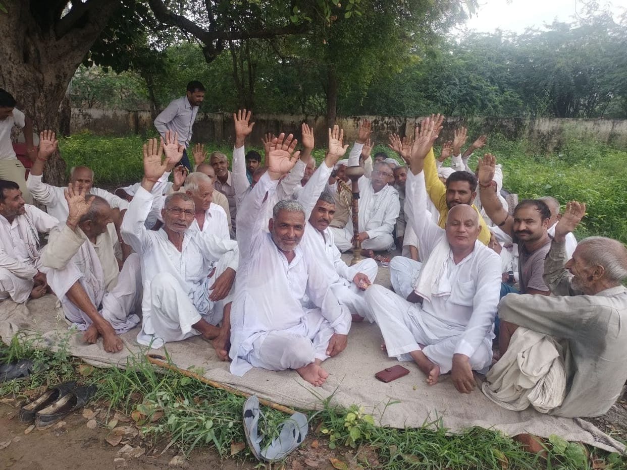 Jind-Rohtak road work stopped for Aunder Pass