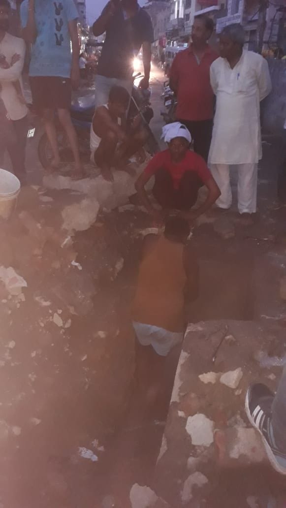 Drinking water supply disrupted in Narwana for three days, anger among people