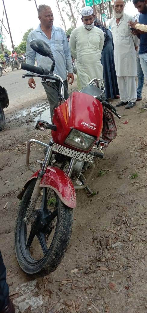 Two youths died after being hit by a tractor-trolley laden with sand