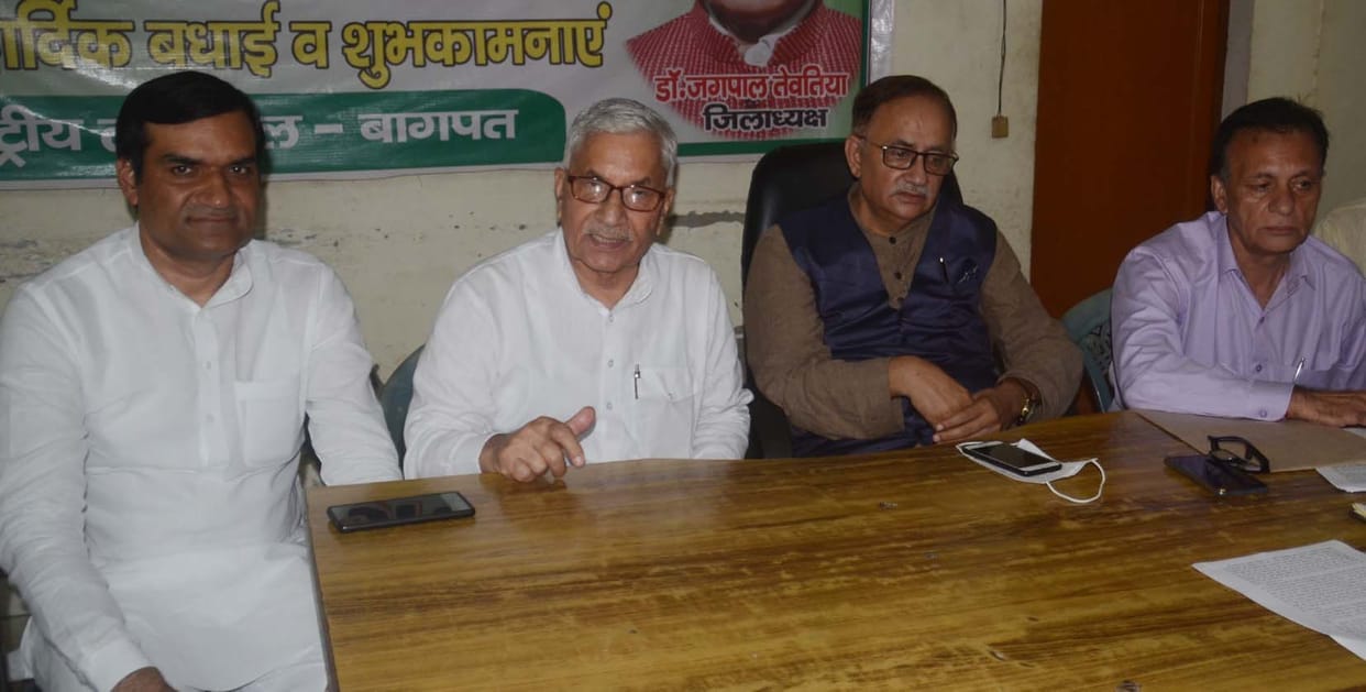 If the government still does not manage then there will be protest in every village: Rajendra Sharma