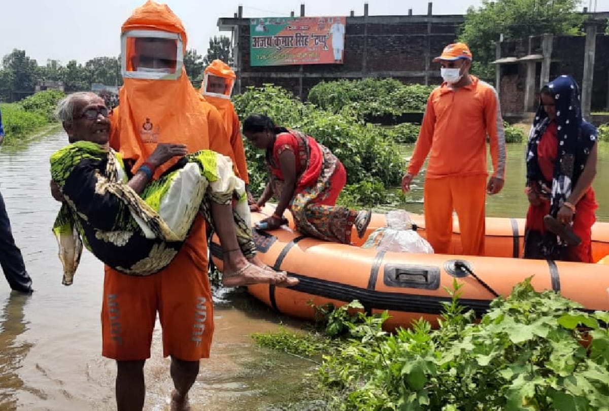 Flood of Gorakhpur 354 villages of Gorakhpur in grip of flood
