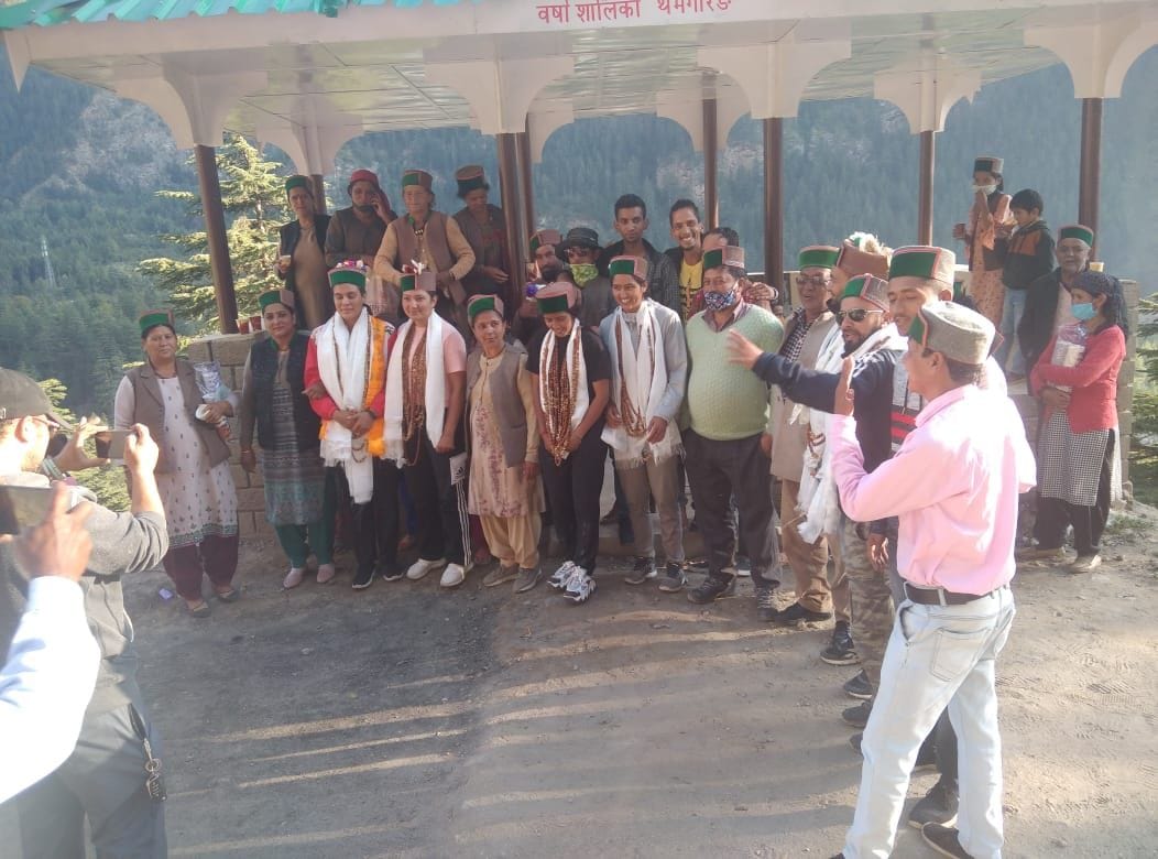 gold medal winner girl came in kinnaur her home
