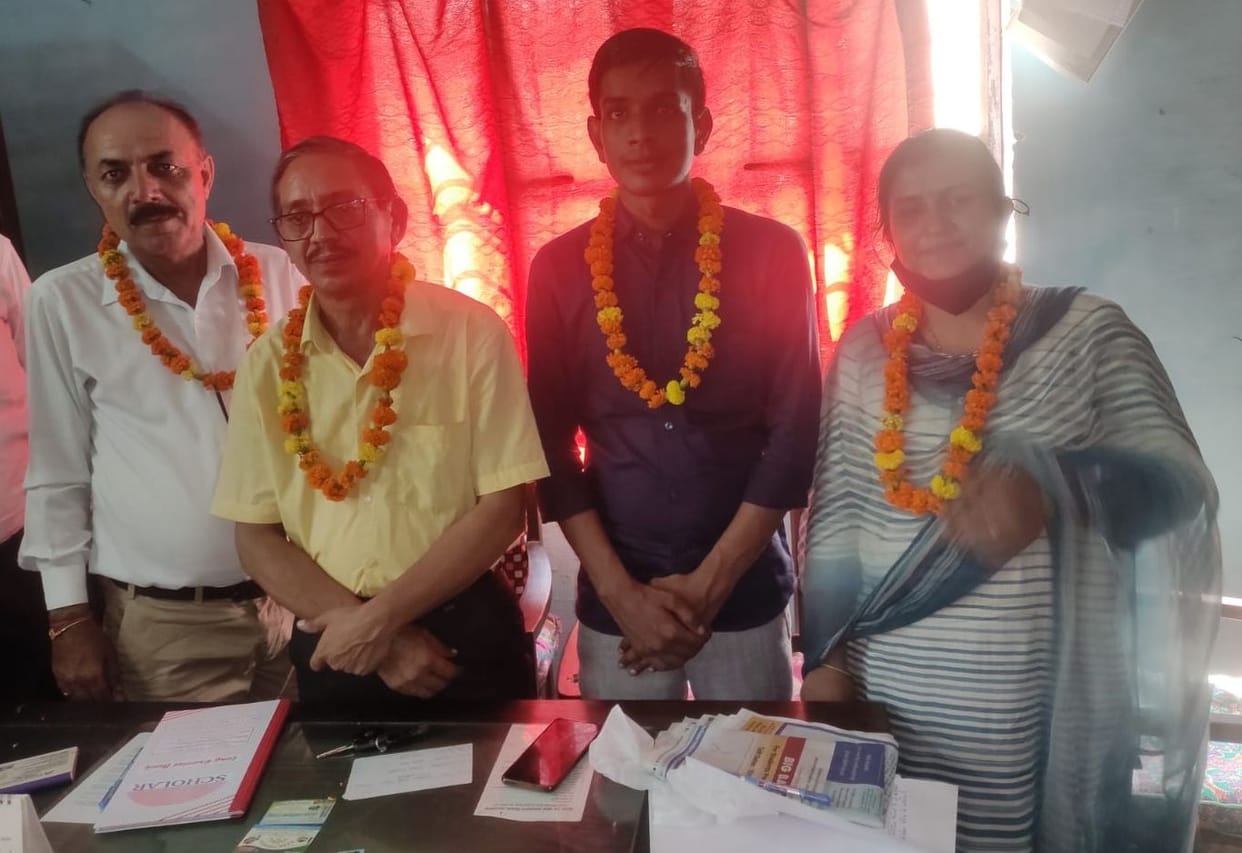 Horticulture officer Jasola became the president of the union