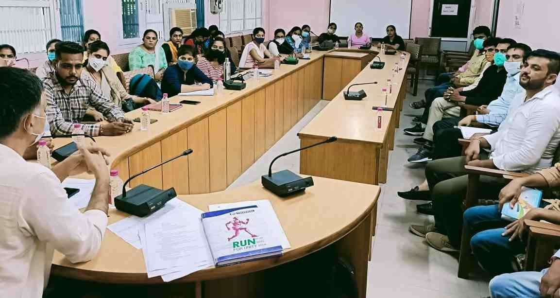 Training given to 35 CHOs to make the district free from TB