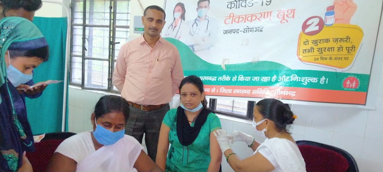 Enthusiasm shown in vaccination on Mega Day