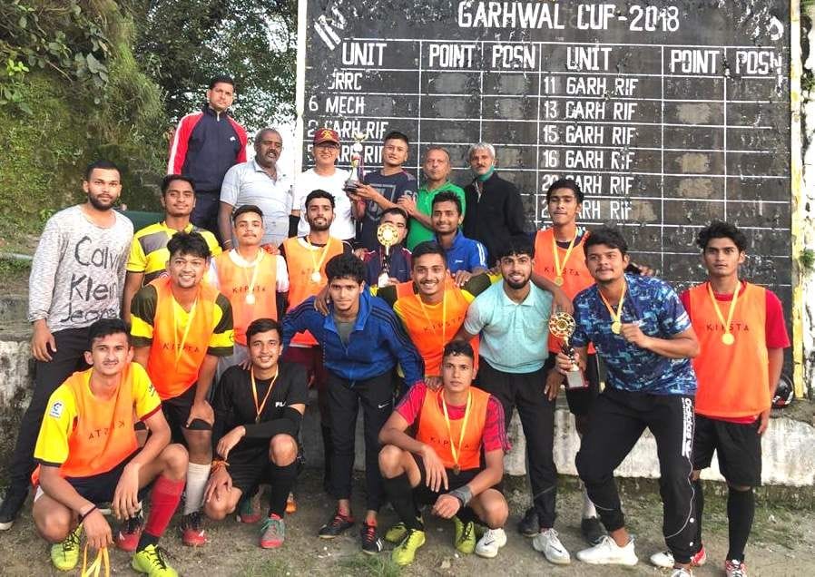 Kanvasity FC Kotdwar won the football competition