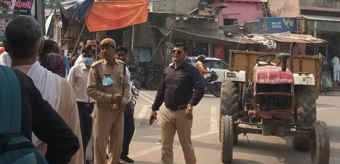 Encroachment removed on second day