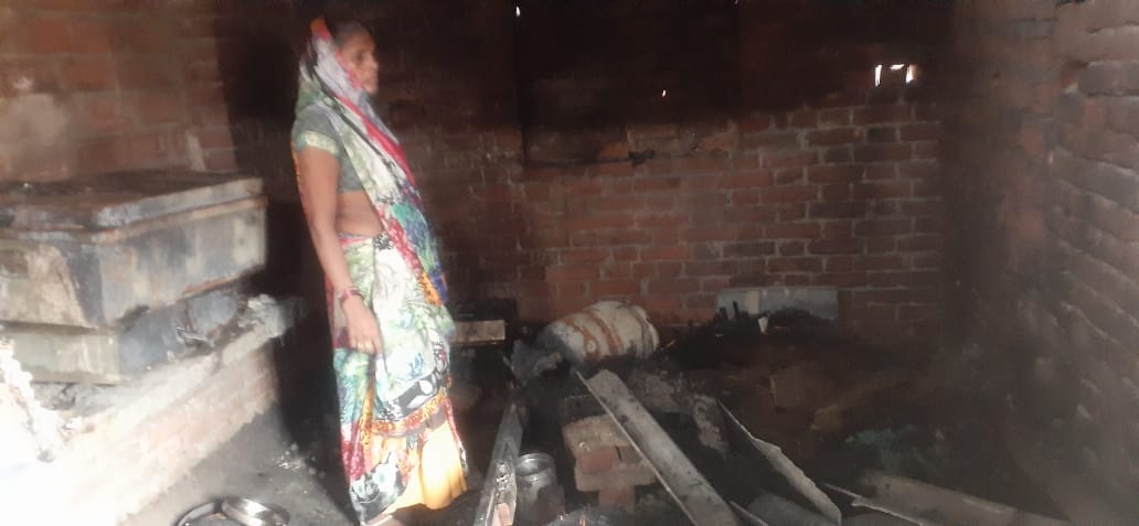 House fire due to cylinder pipe leak