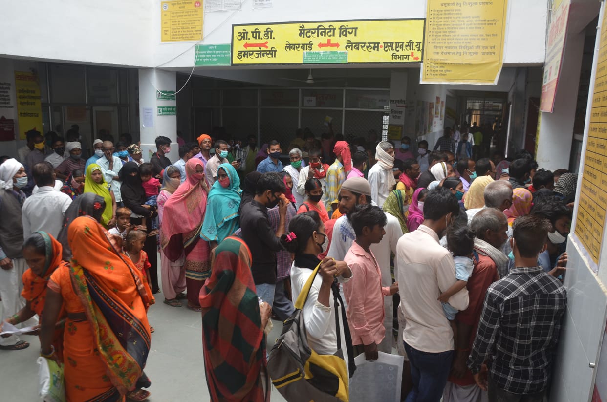 Fever patients are increasing continuously in hospitals