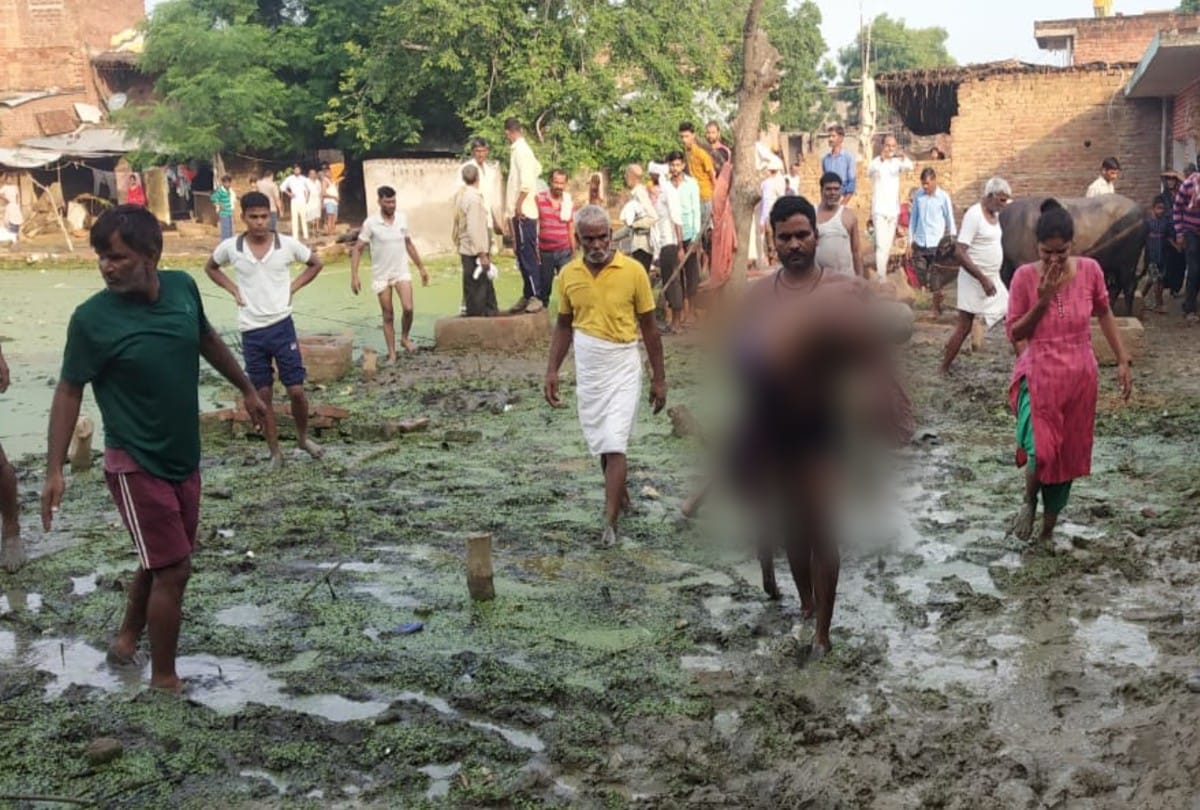 90 year old woman dies after drowning in pond in Mainpuri
