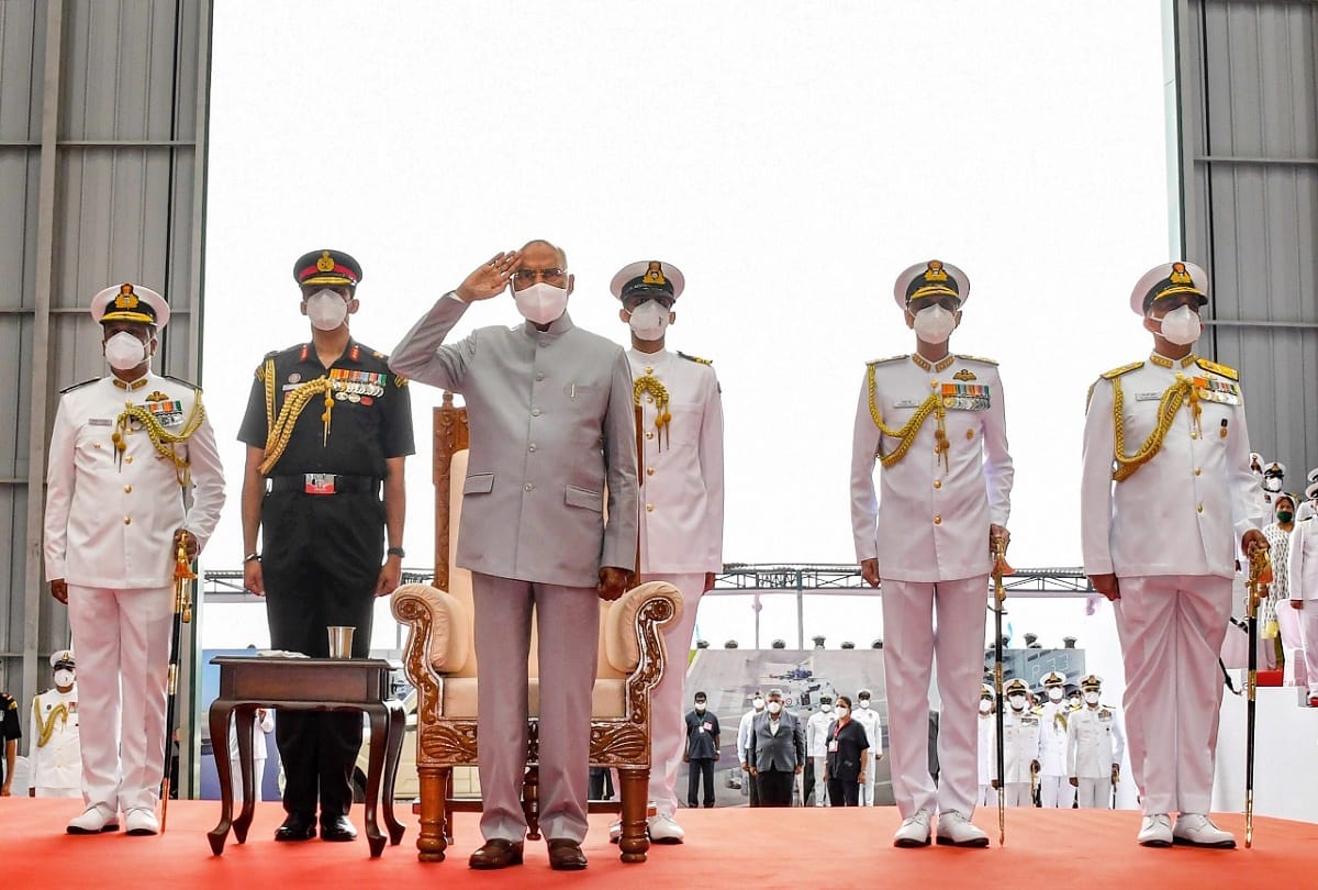 Navy underscored countrys vision of being preferred security partner in Indian Ocean region: Kovind