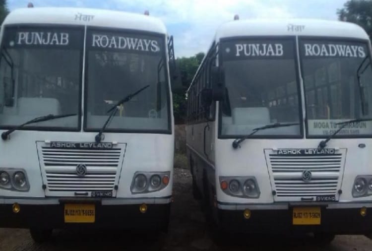 punjab roadways and prtc contractual staff go on strike