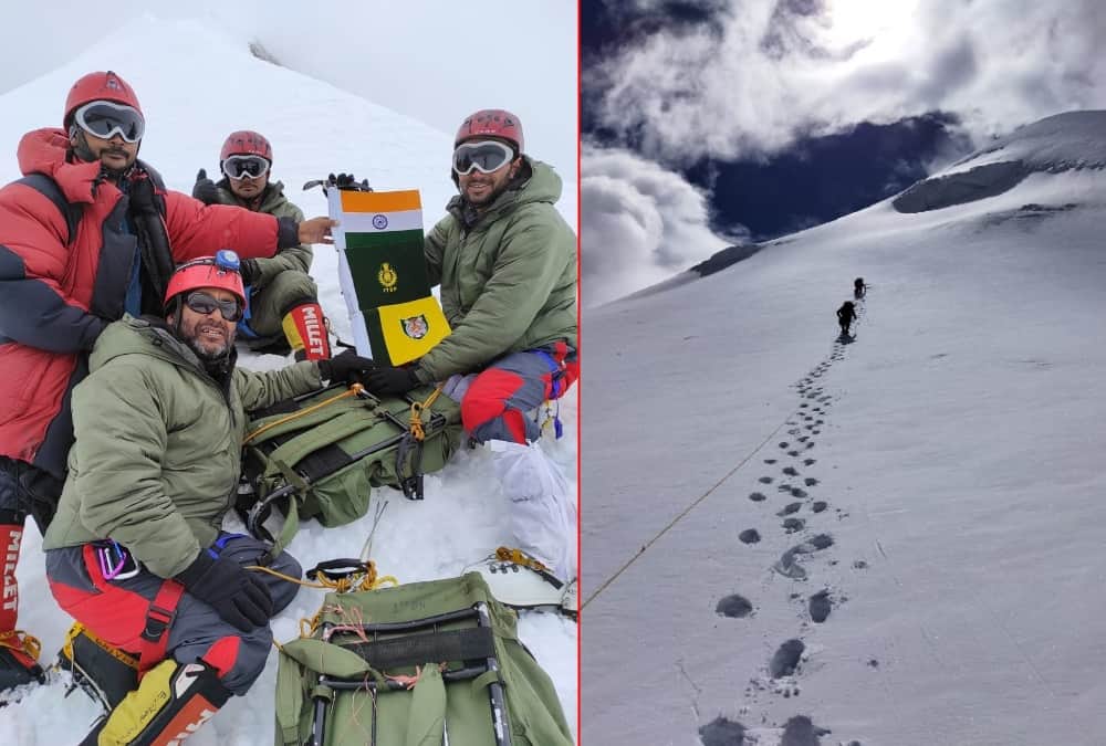Uttarakhand News: ITBP mountaineers Climbed Mount Balbala First Time after 74 Years photos