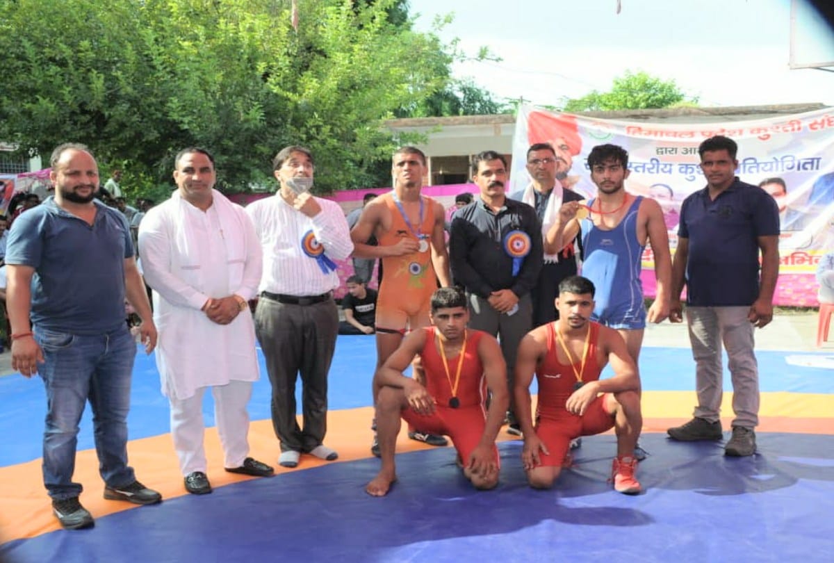 State level wrestling competition: Abhimanyu of Kangra, Ankit of Bilaspur won gold