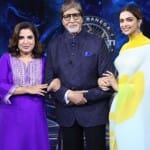 केबीसी के सेट पर दीपिका पादुकोण और फराह खान