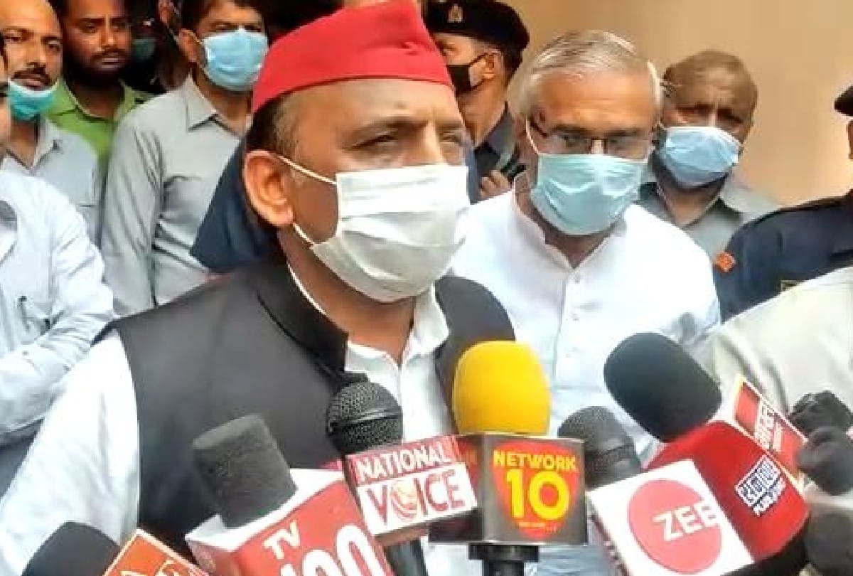 akhilesh yadav targets bjp and rss in mainpuri