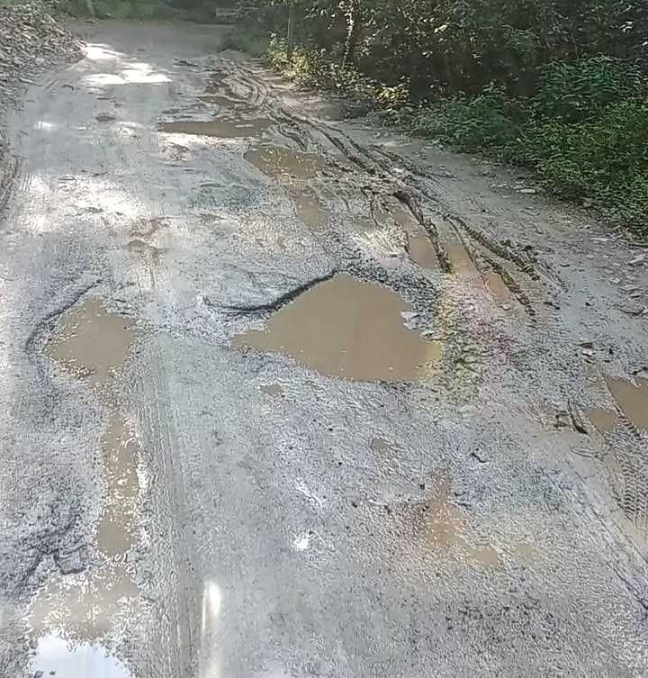 Bad Road in Bageshwar-Kausani