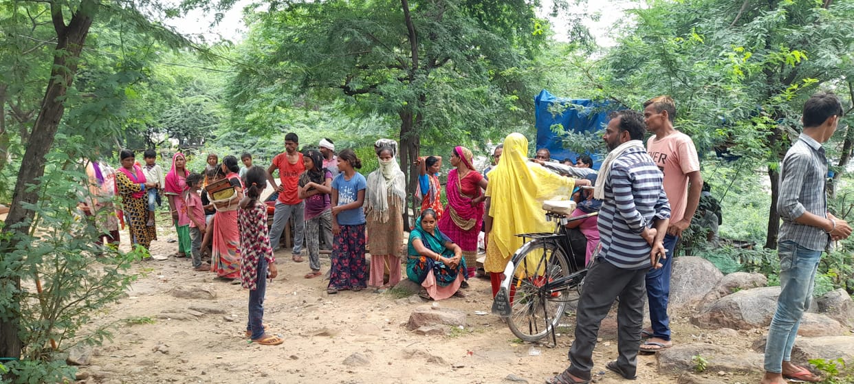 200 houses were demolished in Jamai Colony, saw the crumbling houses weeping