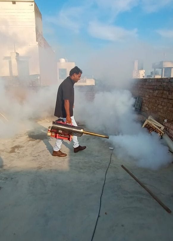 Five out of 123 patients found dengue victims, city council will start fogging in the city