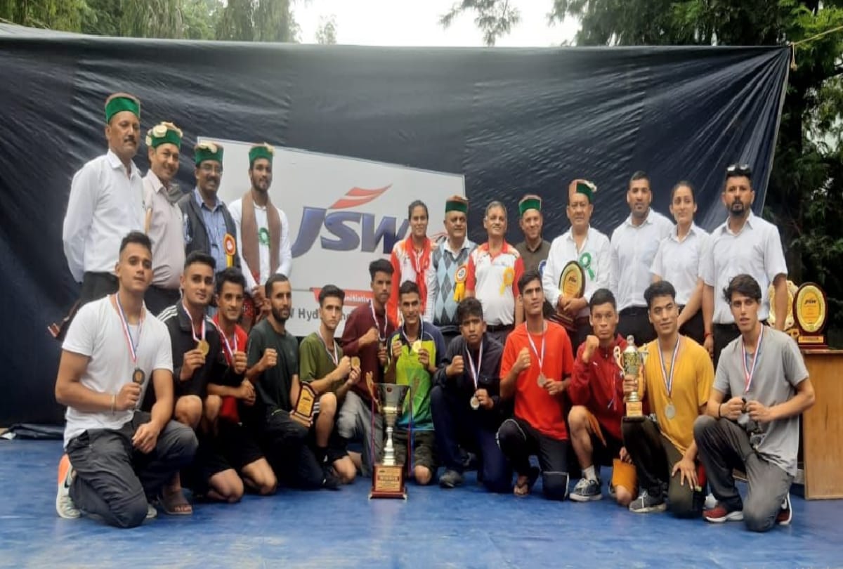 Boxers of Shimla showed their power in the state level competition, won the overall title