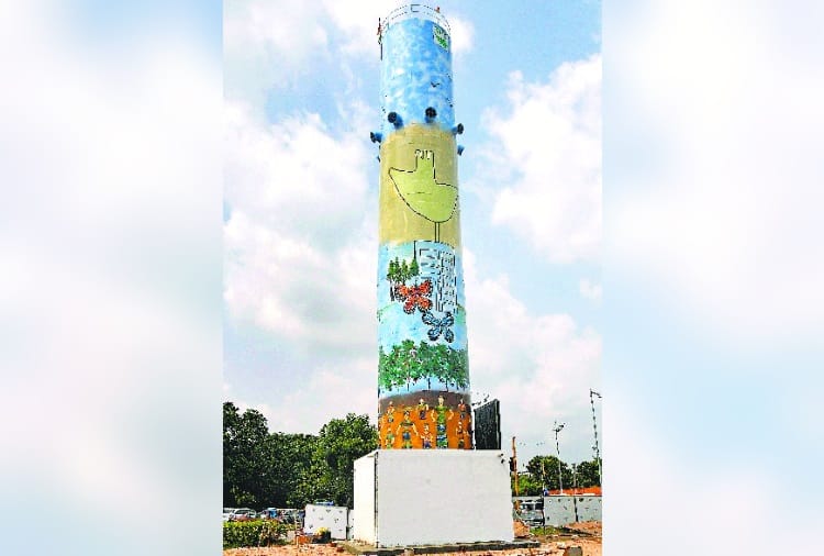 India Tallest Air Purifier installed in Chandigarh