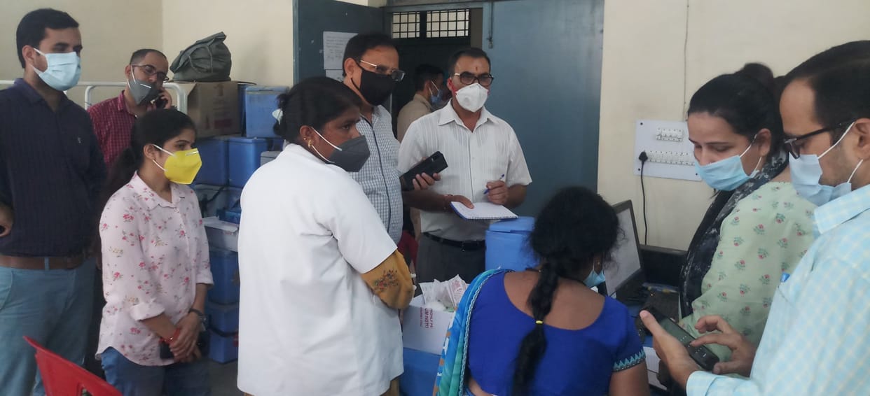 Vaccination should be completed.