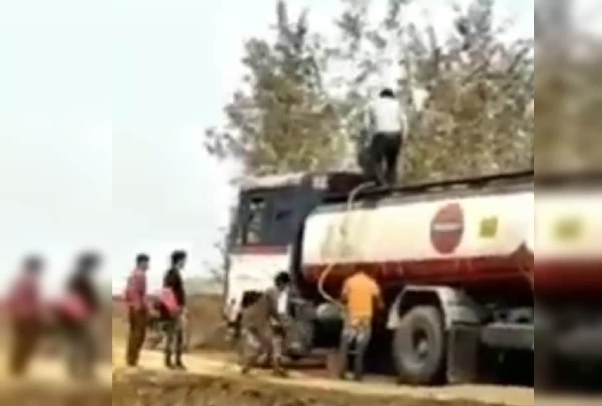 Diesel-petrol being stolen from tankers on way in Gorakhpur