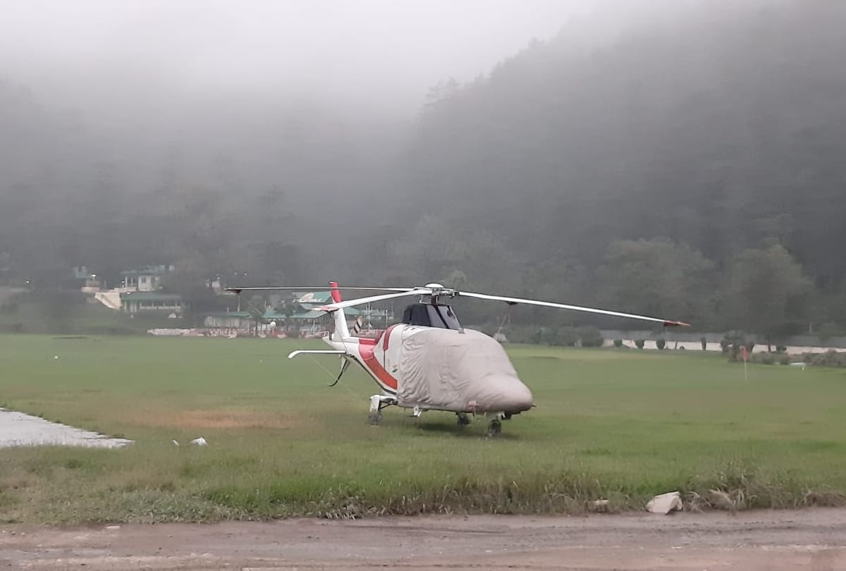 cm Jairam's new helicopter from Russia broke down after 38 days