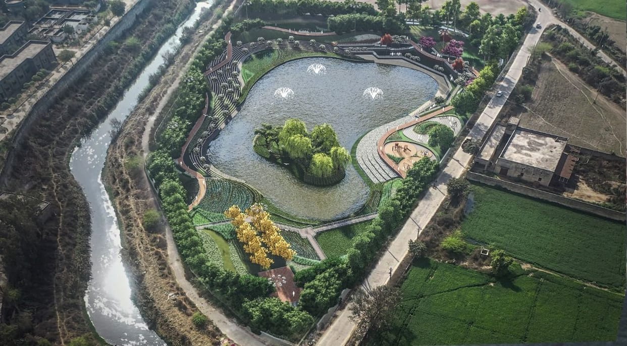Sannot Lake will be made picnic spot in the capital, there will be playground for children and gym for elders