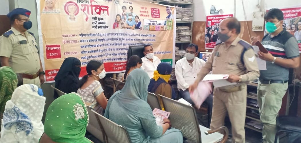 Women move ahead by becoming empowered in the society