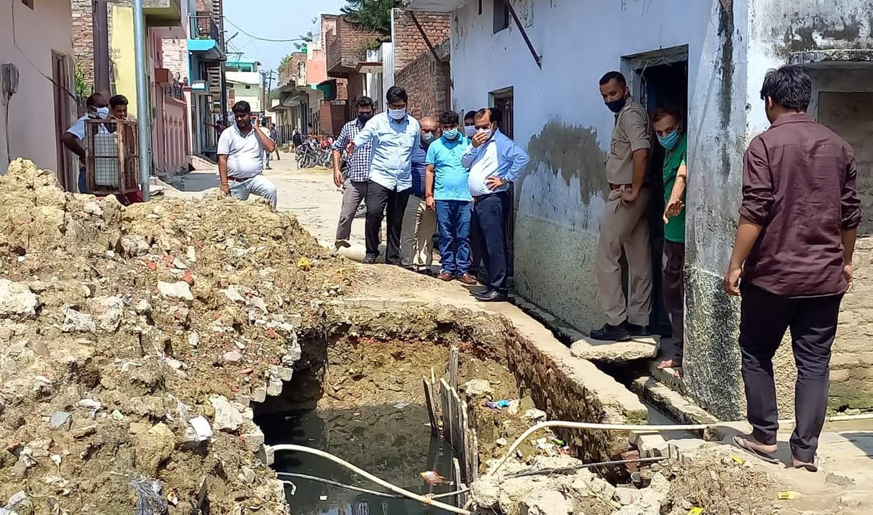 Sewer system built at a cost of hundred crores will be investigated, ADM sent report to DM