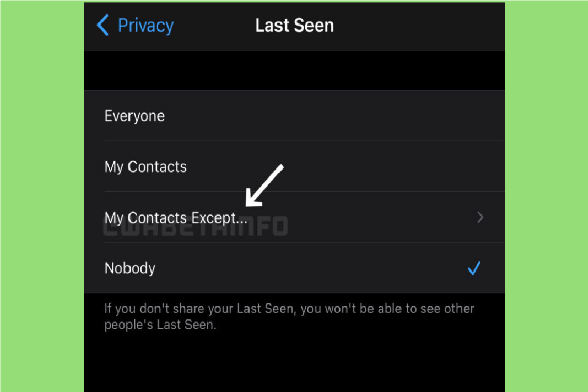 last seen