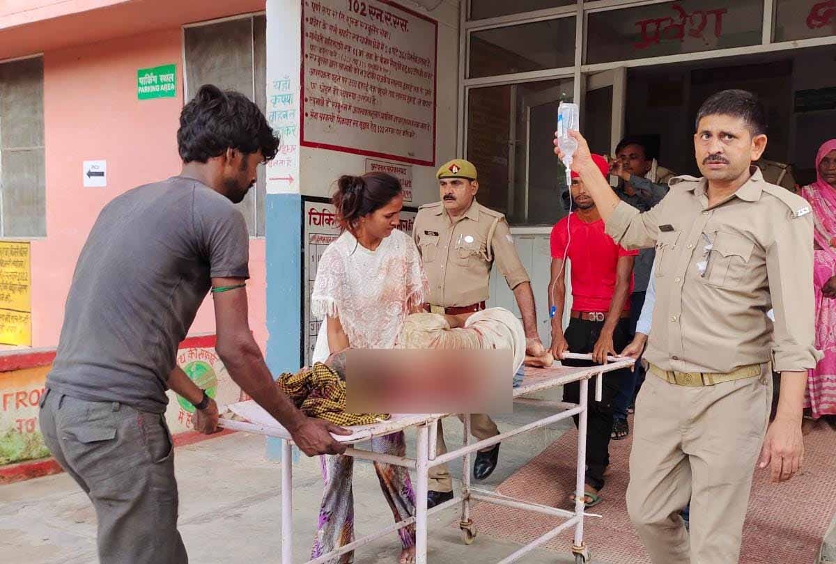 Farrukhabad: Firing on two sides in land dispute, old man injured due to bullet