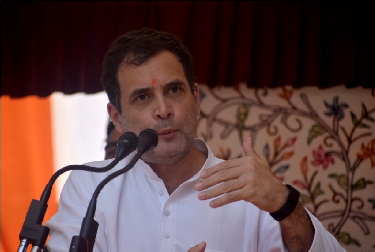 NSUI program Rahul Gandhi raised questions on the media