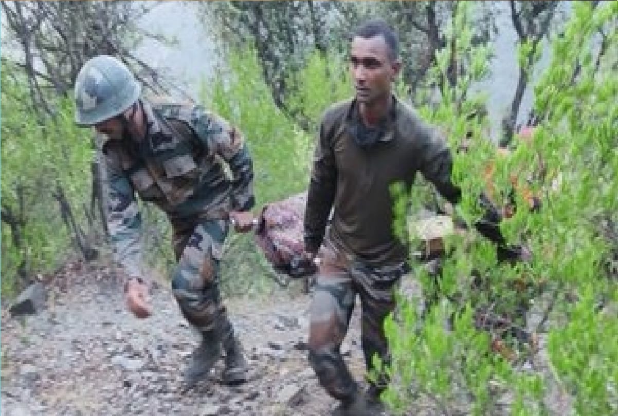 Ramban accident Two trucks fell into deep gorge near monkey morh ramban jammu and kashmir