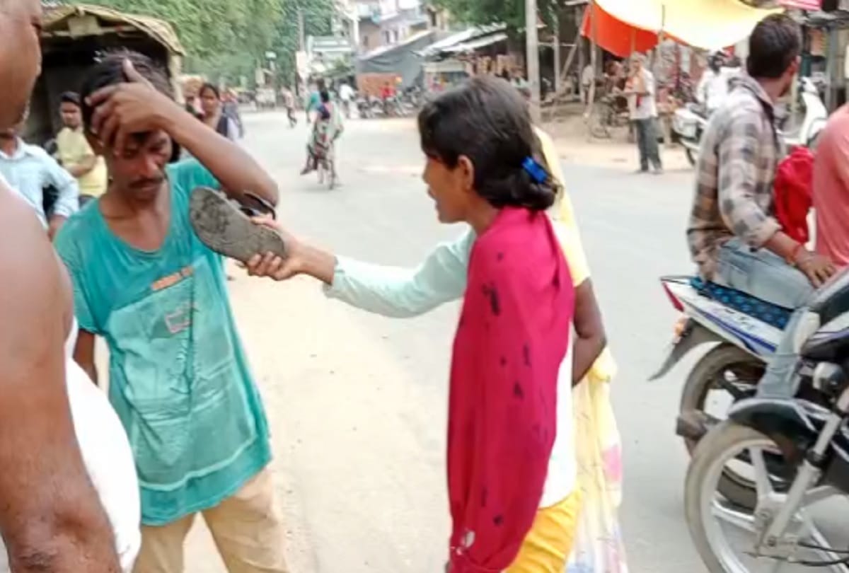 Video of a Chappal Girl in Raebareilly goes viral after Lucknow Thappad girl case 