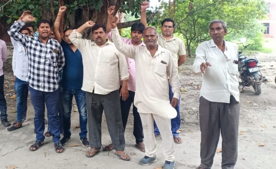 Contract workers strike after new tender is allotted for drinking water supply