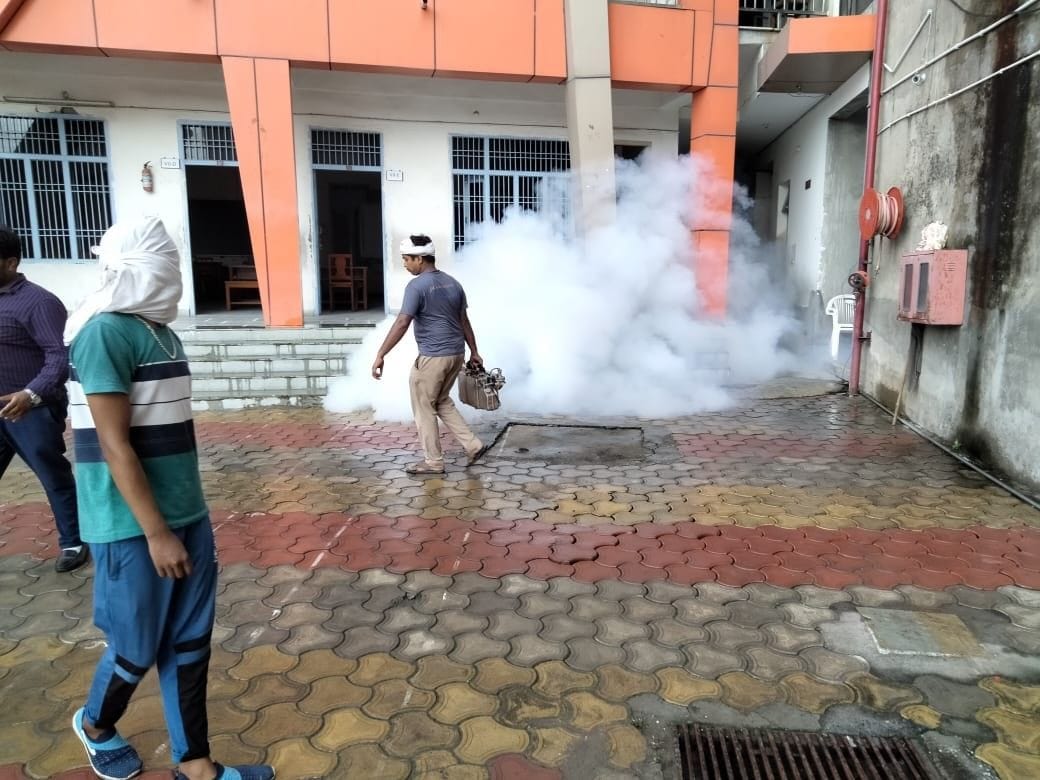First dengue patient found in the district