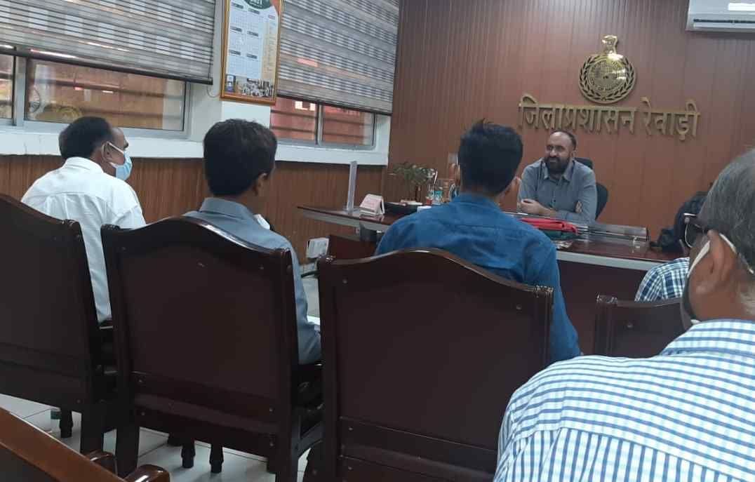 rewari sahjhapur road counstruction  prozect
