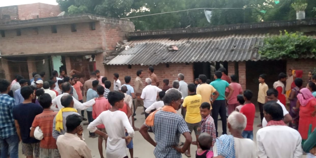 Two houses damaged due to gunpowder explosion, woman including innocent injured