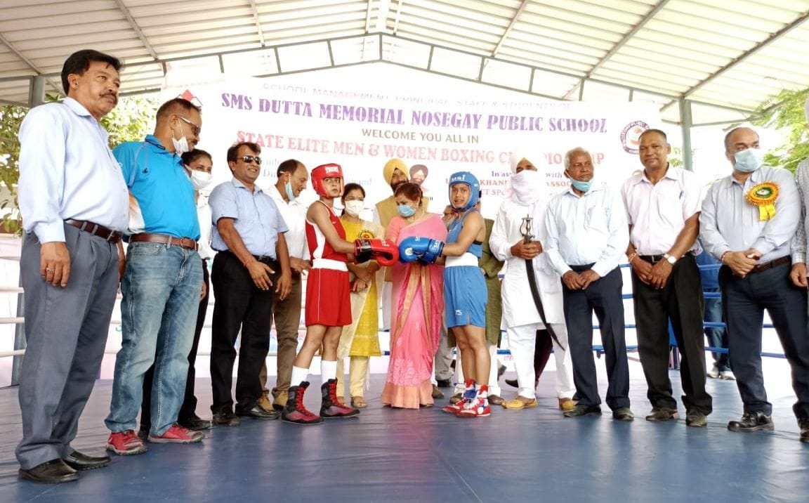Boxing competition.