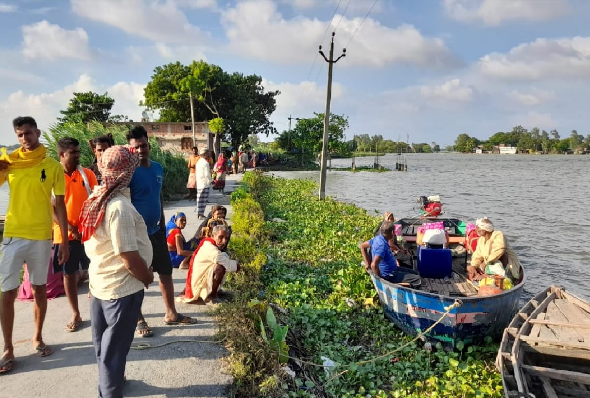Gorakhpur Flood Heavy Water: Heavy Water logging due to flood water in Gorakhpur