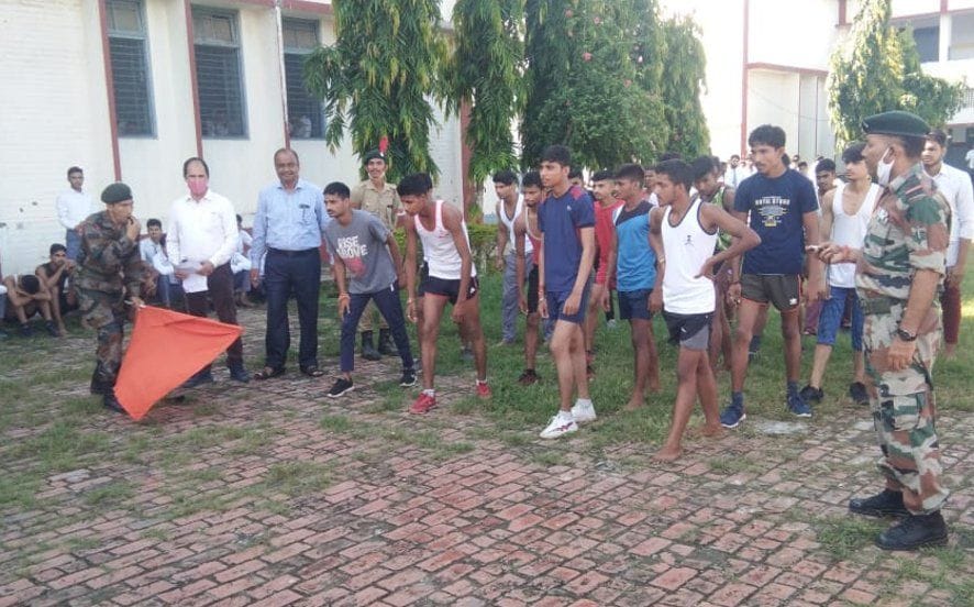 NCC Cadet Selection Exam Concluded