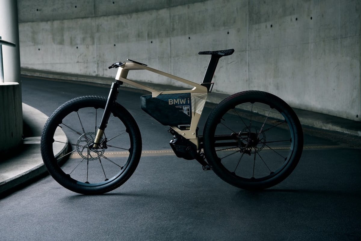 bmw motorrad unveils bmw i vision amby electric bicycle claims range of 300 km electric motorcycle