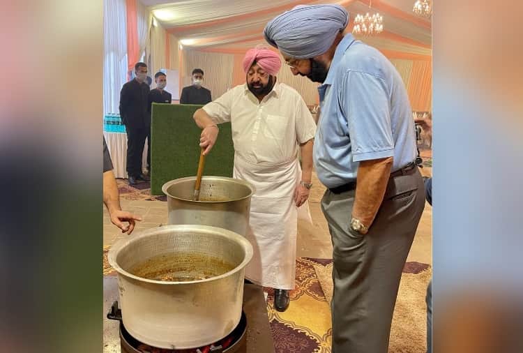 Punjab CM Captain Amarinder Singh hosts dinner for Tokyo Olympics winners and participants