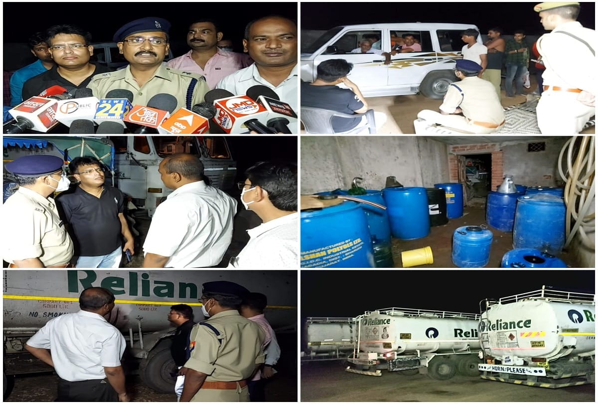 Big action of Etawah Police and SOG team, Diesel thief gang exposed
