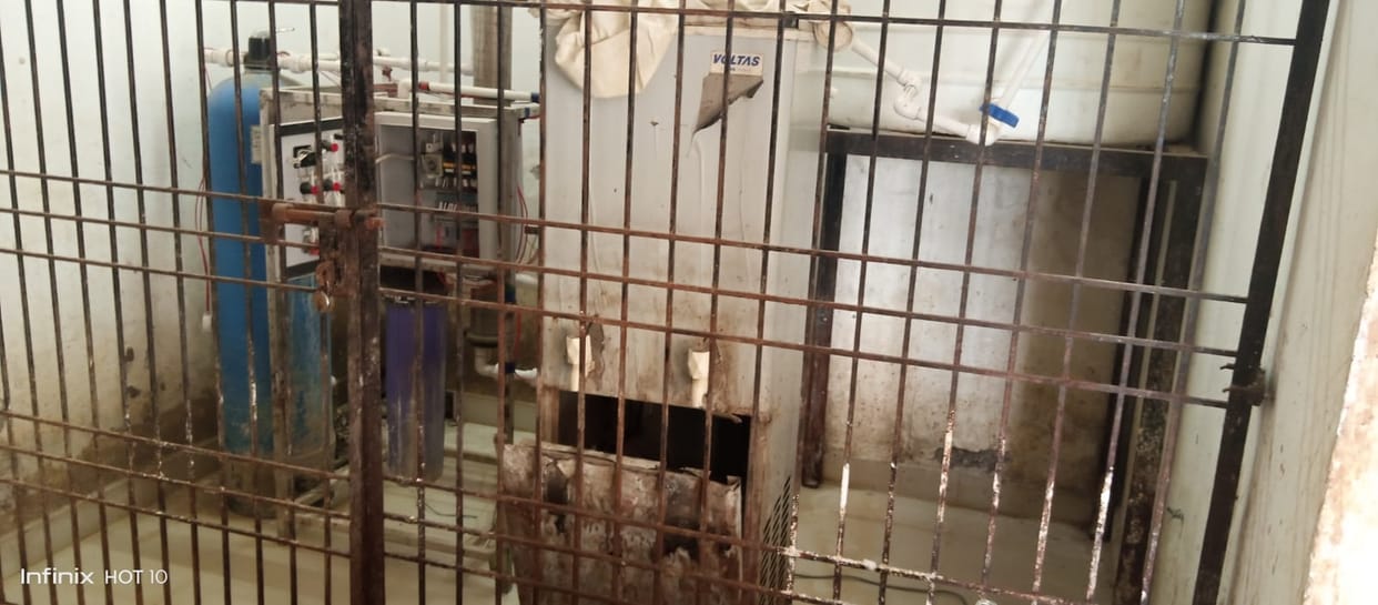 Water cooler bad, patients craving for pure drinking water