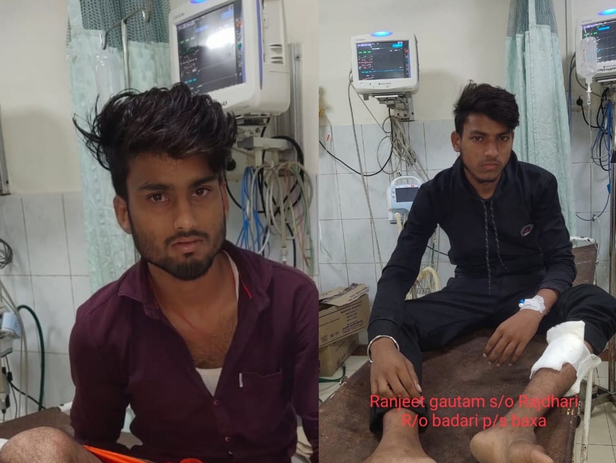 Encounter in Jaunpur: Late night encounter between police and miscreants two shot one constable injured